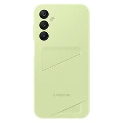 Etui Samsung EF-OA256TMEGWW A25 5G A256 limonka|lime Card Slot Cover цена и информация | Чехлы для телефонов | 220.lv