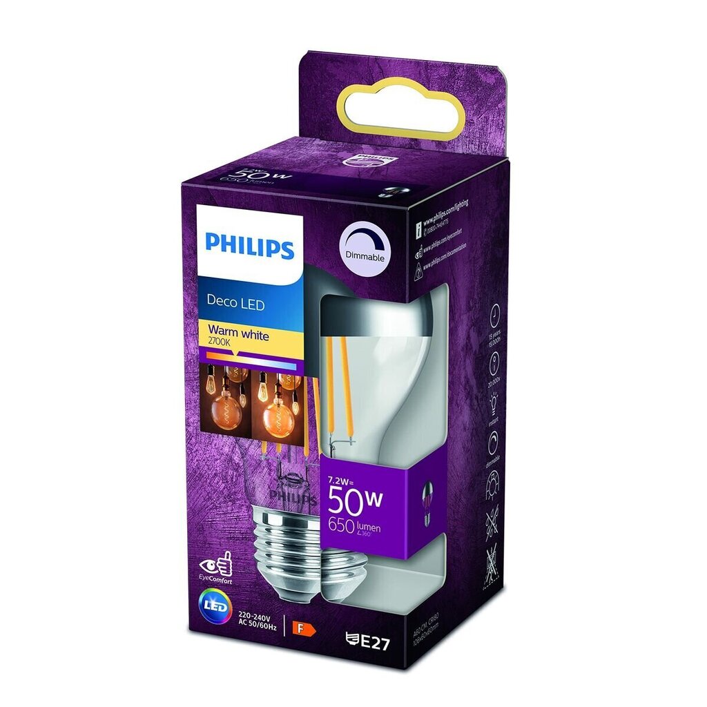 LED spuldze Philips, 1 gab. cena un informācija | LED lentes | 220.lv