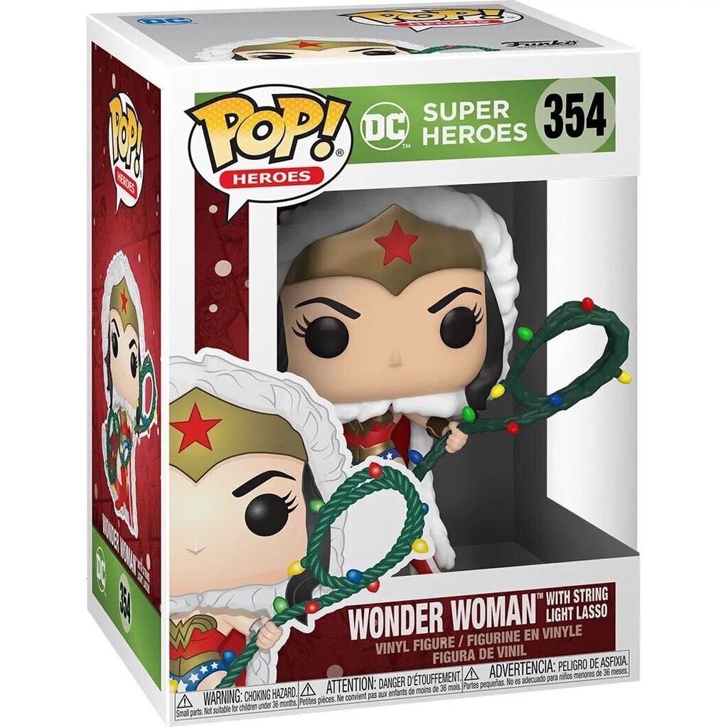 Funko POP! DC Comics Holiday - Wonder Woman cena un informācija | Datorspēļu suvenīri | 220.lv