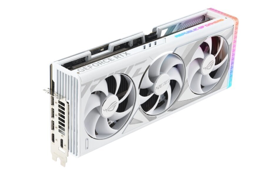 Asus ROG Strix GeForce RTX 4080 Super OC White Edition (90YV0KB2-M0NA00) cena un informācija | Videokartes (GPU) | 220.lv