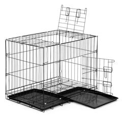 Большая металлическая клетка для собак и кошек цена и информация | Переноски, сумки | 220.lv