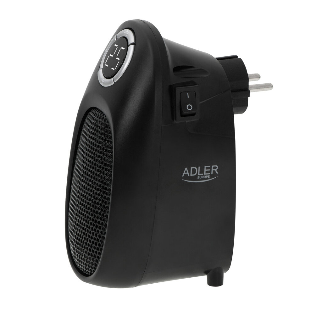 Elektriskais sildītājs ar ventilatoru, Adler, 1500 W cena un informācija | Sildītāji | 220.lv