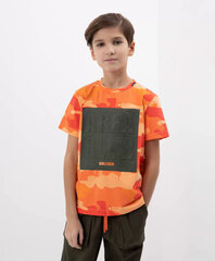 Футболка для мальчиков Gulliver, оранжевый цвет цена и информация | Рубашки для мальчиков | 220.lv