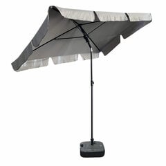 Садовый зонт Akord Floks, серый цена и информация | Зонты, маркизы, стойки | 220.lv