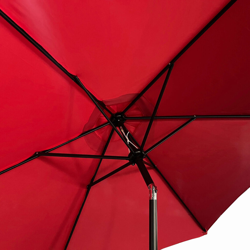 Dārza lietussargs Akord Orient, sarkans цена и информация | Saulessargi, markīzes un statīvi | 220.lv