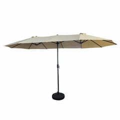 Садовый зонт Akord Tilia, песочного цвета цена и информация | Зонты, маркизы, стойки | 220.lv