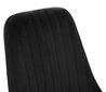 Krēsls Lorient Velvet, melns cena un informācija | Biroja krēsli | 220.lv