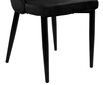 Krēsls Lorient Velvet, melns cena un informācija | Biroja krēsli | 220.lv