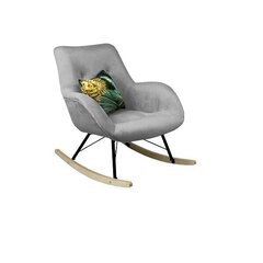 Šūpuļkrēsls Intromit, gaiši pelēks цена и информация | Кресла в гостиную | 220.lv