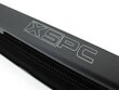 XSPC TX240 Crossflow Ultrathin Radiator 240mm Black cena un informācija | Ūdens dzesēšana - aksesuāri | 220.lv