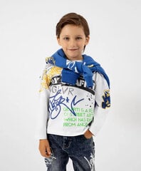 Футболка для мальчиков Gulliver, белый цвет цена и информация | Рубашки для мальчиков | 220.lv