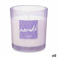 Ароматизированная свеча Фиолетовый (120 g) (12 штук) цена и информация | Подсвечники, свечи | 220.lv
