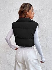 Sieviešu veste Electronics LV-437, melna цена и информация | Женские жилеты | 220.lv