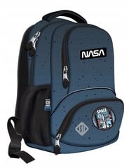 Школьный рюкзак для мальчиков Nasa Made in USA, 38 см, черный цена и информация | Школьные рюкзаки, спортивные сумки | 220.lv