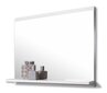 Vannas istabas spogulis Domtech Basic, balts цена и информация | Vannas istabas spoguļi | 220.lv
