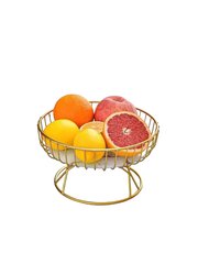 Металлическая корзина для фруктов Electronics LV-472, золотая, 1 шт. цена и информация | Посуда, тарелки, обеденные сервизы | 220.lv
