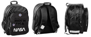 Школьный рюкзак для мальчиков Nasa Made in USA, 38 см, черный цена и информация | Школьные рюкзаки, спортивные сумки | 220.lv