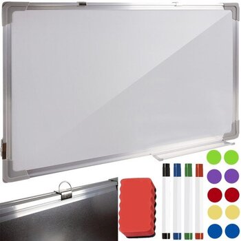 Magnetiskā tāfele DRY-ERASE 60x40 cm Maaleo cena un informācija | Attīstošās rotaļlietas | 220.lv