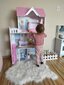 Leļļu māja Wooden DollHouse, 123 cm cena un informācija | Rotaļlietas meitenēm | 220.lv