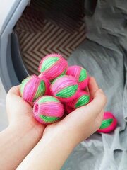 Многоразовые шарики для удаления волос в стиральной машине Electronics LV-500, 6 шт. цена и информация | Принадлежности для большой бытовой техники | 220.lv