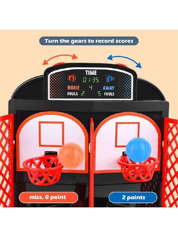 Galda basketbola spēle Electronics LV-509, 1 gab. cena un informācija | Galda spēles | 220.lv