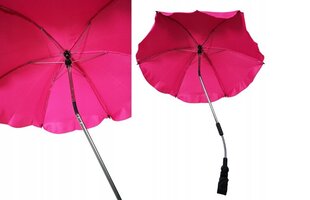 Зонт для коляски, 66 см, красный цена и информация | Аксессуары для колясок | 220.lv