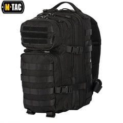 Ceļojumu mugursoma M-Tac Assault Pack, melna цена и информация | Рюкзаки и сумки | 220.lv