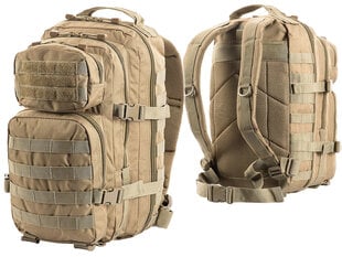 Ceļojumu mugursoma M-Tac Assault Pack Tan, bēša цена и информация | Рюкзаки и сумки | 220.lv