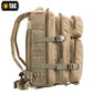 Ceļojumu mugursoma M-Tac Assault Pack Tan, bēša cena un informācija | Sporta somas un mugursomas | 220.lv