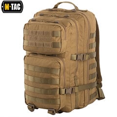 Ceļojumu mugursoma M-Tac Large Assault Pack Tan, bēša cena un informācija | Sporta somas un mugursomas | 220.lv