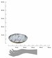 Paplāte, 23 cm cena un informācija | Virtuves piederumi | 220.lv