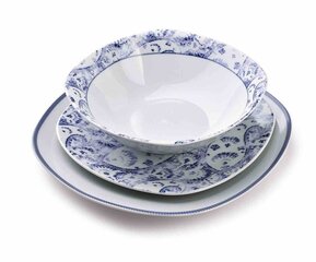 Jaipur trauku komplekts 18gab. цена и информация | Посуда, тарелки, обеденные сервизы | 220.lv