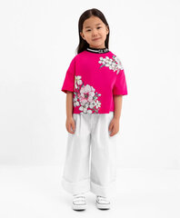Джинсовые брюки для девочек Gulliver, белого цвета цена и информация | Штаны для девочки ABN-2959/KOR/086 | 220.lv