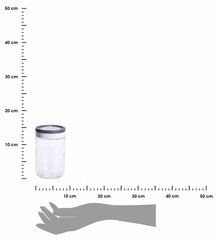 Stikla burka ar cieši piegulošu vāciņu 660ml cena un informācija | Trauki pārtikas uzglabāšanai | 220.lv