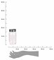 Stikla trauks ar pelēku vāku, 1000ml cena un informācija | Trauki pārtikas uzglabāšanai | 220.lv