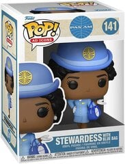 Funko Pop! Ad Icons: Pan Am - Stewardess With Blue Bag #141 Vinyl Figure статуэтка цена и информация | Атрибутика для игроков | 220.lv