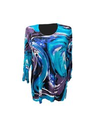Женская блузка Wojtal, синяя цена и информация | Женские блузки, рубашки | 220.lv