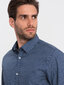 Krekls vīriešiem Ombre Clothing 124397-7, zils cena un informācija | Vīriešu krekli | 220.lv