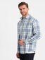 Krekls vīriešiem Ombre Clothing 124378-7, zils cena un informācija | Vīriešu krekli | 220.lv