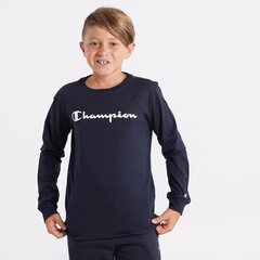 Champion детская футболка с длинными рукавами 305366-BS501, синий  цена и информация | Рубашки для мальчиков | 220.lv