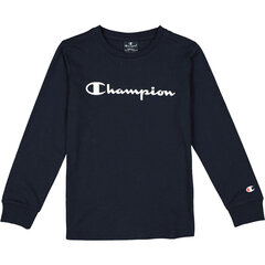 Champion детская футболка с длинными рукавами 305366-BS501, синий  цена и информация | Рубашки для мальчиков | 220.lv
