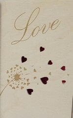 Блокнот ручной работы "Love " цена и информация | Тетради и бумажные товары | 220.lv