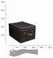 Uzglabāšanas kaste, 40x30 cm cena un informācija | Veļas grozi un mantu uzglabāšanas kastes | 220.lv