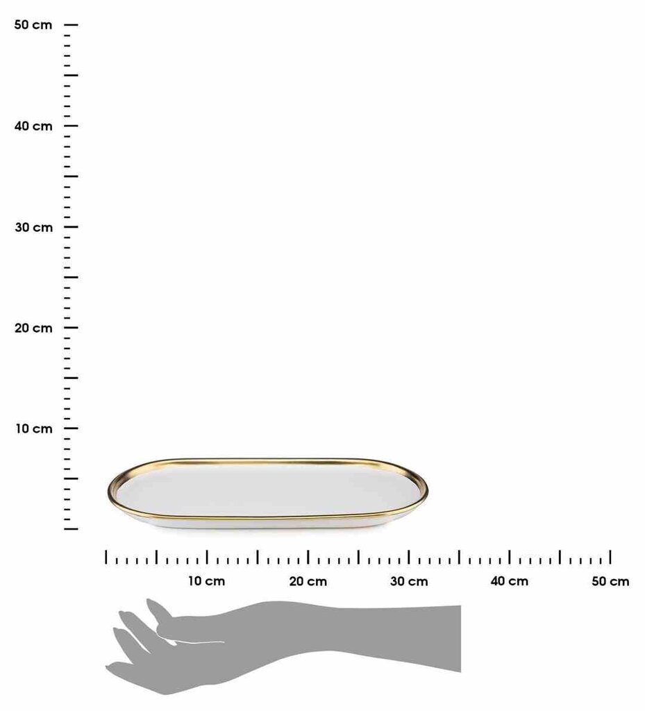 Dekoratīva paplāte, 32 cm cena un informācija | Virtuves piederumi | 220.lv