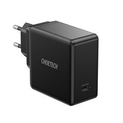 Choetech fast USB Type C wall charger PD 60W 3A black (Q4004-EU) цена и информация | Зарядные устройства для телефонов | 220.lv