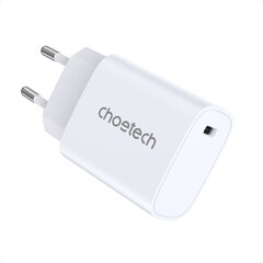 Mains charger Choetech Q5004 EU USB-C, 20W (black) цена и информация | Зарядные устройства для телефонов | 220.lv