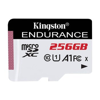 Memory card microSD 256GB Kingston 95|45MB|s C Endurance цена и информация | Карты памяти для мобильных телефонов | 220.lv