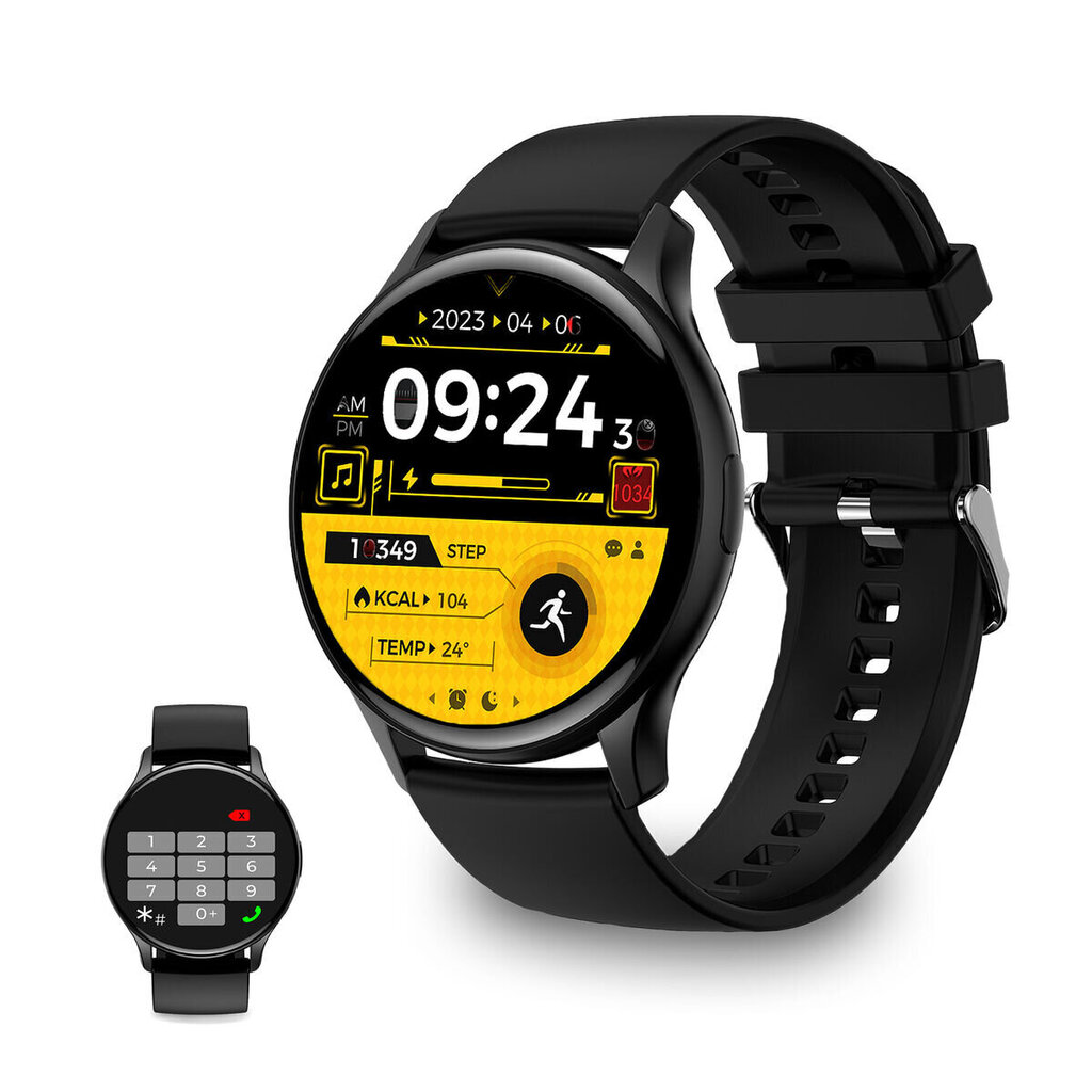 Ksix Core Black цена и информация | Viedpulksteņi (smartwatch) | 220.lv