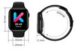 Kumi KU3 Meta Enhanced Grey цена и информация | Viedpulksteņi (smartwatch) | 220.lv