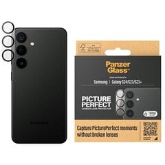 PanzerGlass PicturePerfect iPhone 15 Pro 6.1" | 15 Pro Max 6.7" czarny|black 1137 camera lens цена и информация | Защитные пленки для телефонов | 220.lv